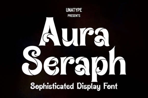 Aura Seraph: A Display Font That Feels Like Hand-Painted Elegance