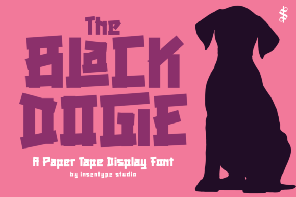 Black Dogie: A Bold, Rustic Display Font