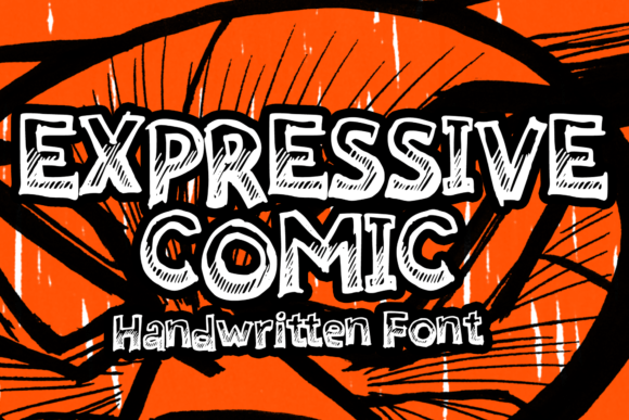 Expressive Comic: A Display Font That Speaks With Personality