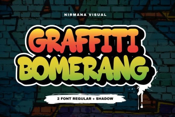 Graffiti Bomerang: A Display Font That Commands Attention