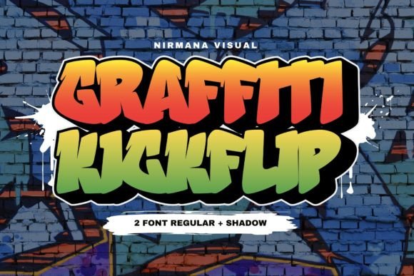 Graffiti Kickflip: A Display Font with Street-Smart Energy