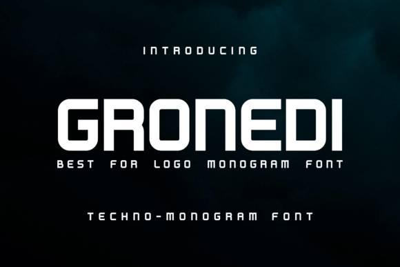 Gronedi: A Display Font That Makes Your Brand Feel Instantly Polished
