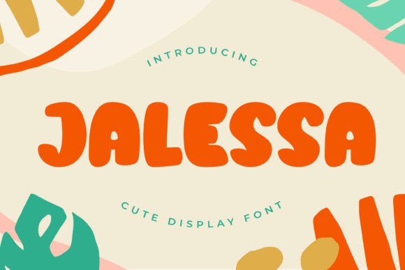 Jalessa: A Display Font That Makes Your Marketing Stand Out