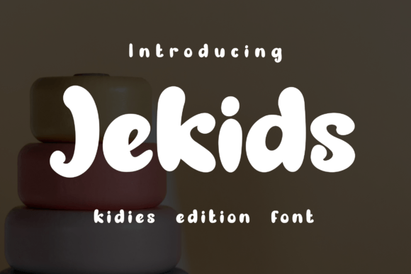 Jekids: A Playful Display Font for Kid-Focused Marketing