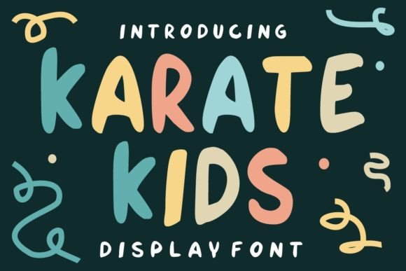 Karate Kids Font: A Playful Display Typeface Review
