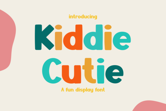Kiddie Cuttie: A Playful Display Font That Delivers Personality