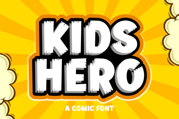 Kids Hero: A Playful Display Font That Makes Your Brand Shine