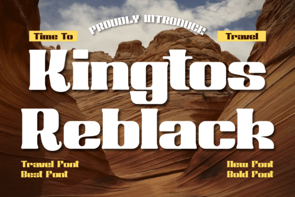 Kingtos Reblack: A Bold, Polished Display Font for Small Business Branding
