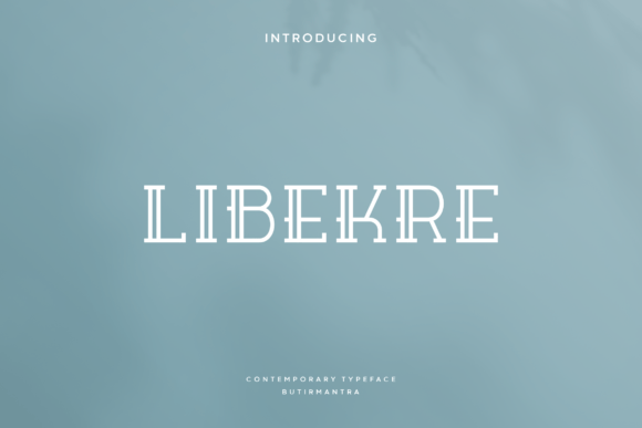 Libekre: A Display Font That Earns Its Space