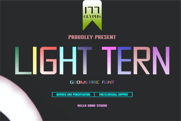 Light Tern: A Display Font That Cuts Through the Feed