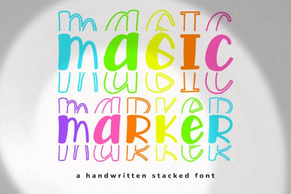 Magic Marker Font: A Friendly, Professional Display Typeface for Small Businesses