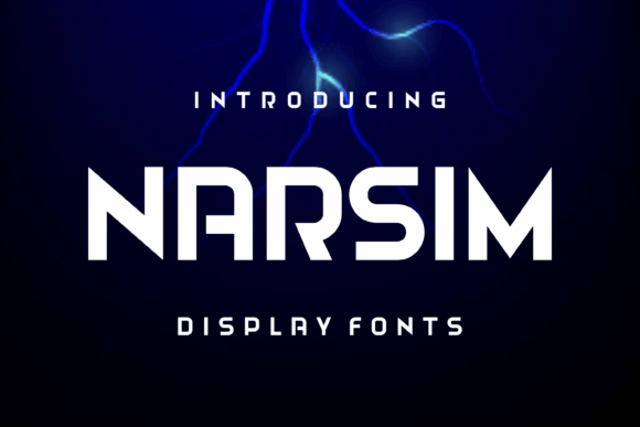 Narsim: A Bold Display Font for Editorial Impact
