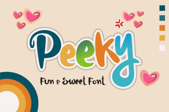 Peeky: A Playful Display Font That Feels Like a Thoughtful Choice