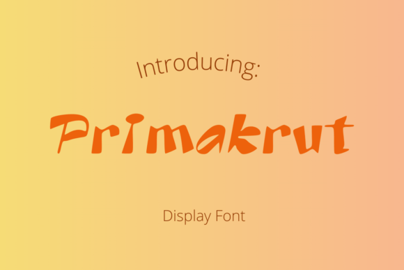 Primabrut: A Display Font That Sharpens Your Digital Brand