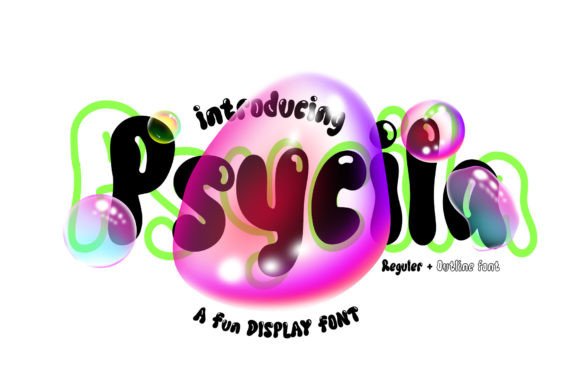 Psycila Font: A Bold Display Typeface for Memorable Branding