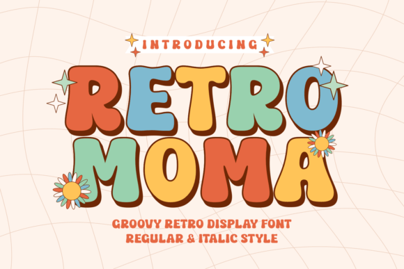 Retro Moma: A Playful, Professional Display Font for Small Businesses