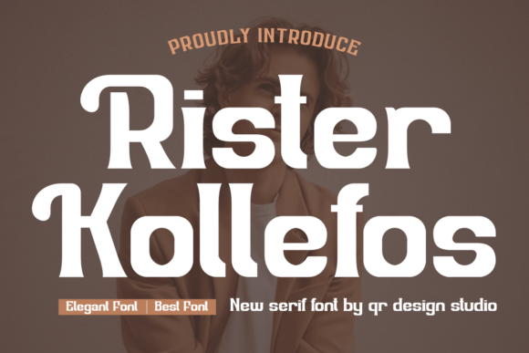Rister Kollefos: A Display Font That Makes Your Headline Land