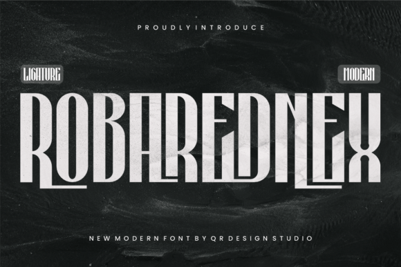 Robarednex: A Bold Display Font for Scroll-Stopping Brand Content