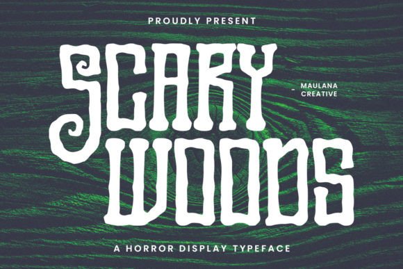 Scary Woods: A Display Font That Sets the Tone