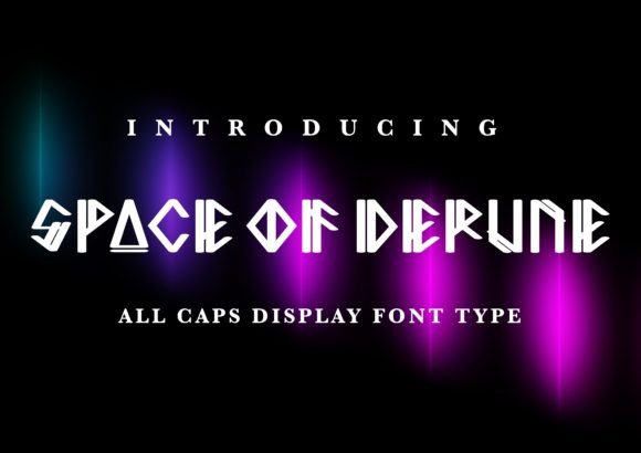 Space of Derune: A Display Typeface That Elevates Handmade Products