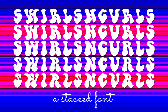 Swirls N Curls: A Display Font That Adds Warmth to Real Branding Work