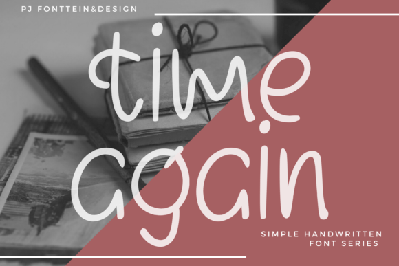 Time Again: A Display Font That Anchors Your Message