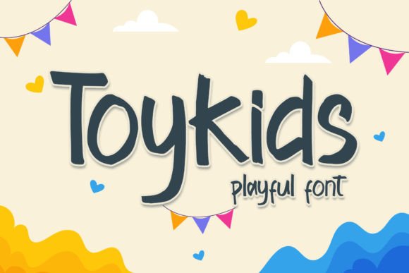 Toykids Font: A Playful Display Typeface That Actually Works