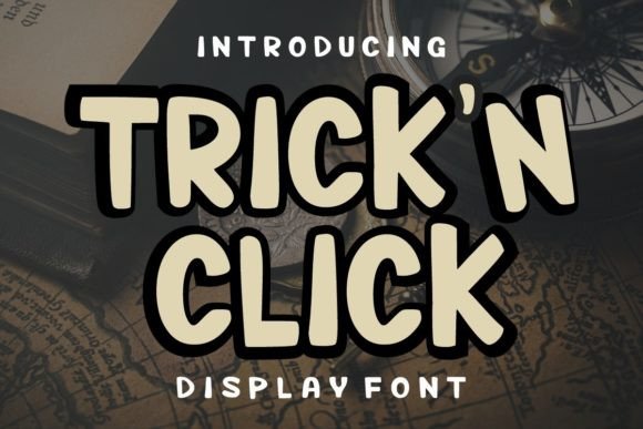 Trick N Flick: A Joyful Display Font for Editorial Design