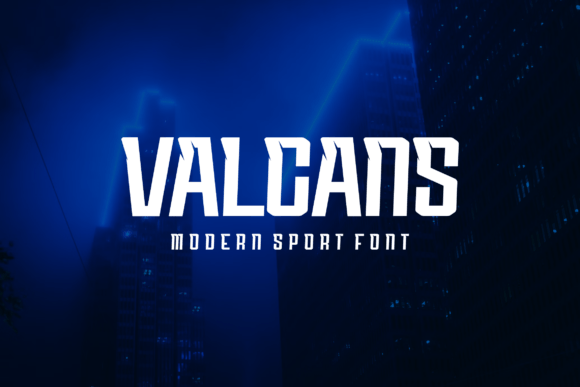 Valcans Font: Bold, Authentic Display Type for Handmade Brands