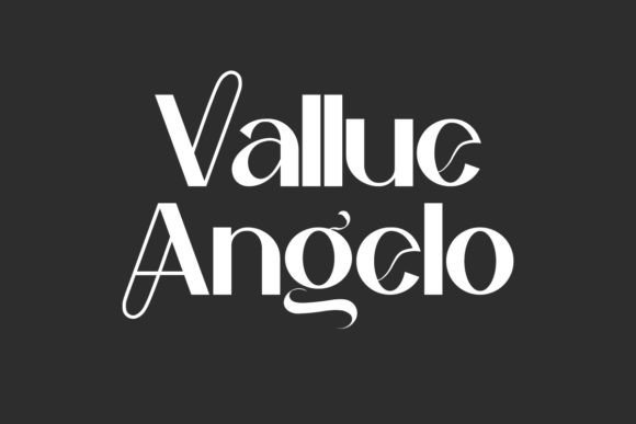 Vallue Angelo: A Display Font That Elevates Brand Voice